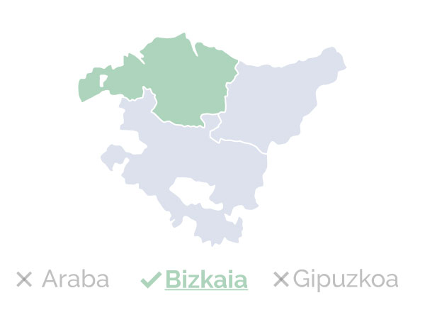 Mapa Bizkaia