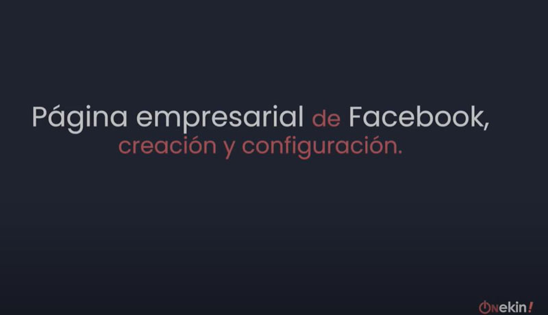 Cómo crear tu página de empresa en Facebook