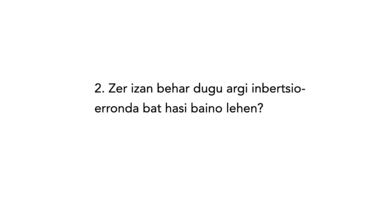 1.2 ZURE FINANTZAZIO PROIEKTUA – Hasi baino lehen